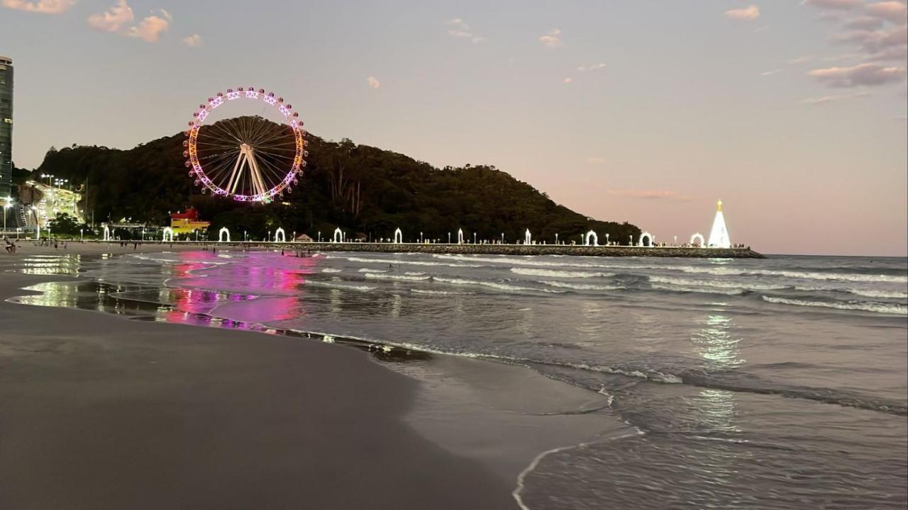 Apartamento Com Vista Para O Mar Na Av Atlantica Em Balneário Camboriú Exterior foto